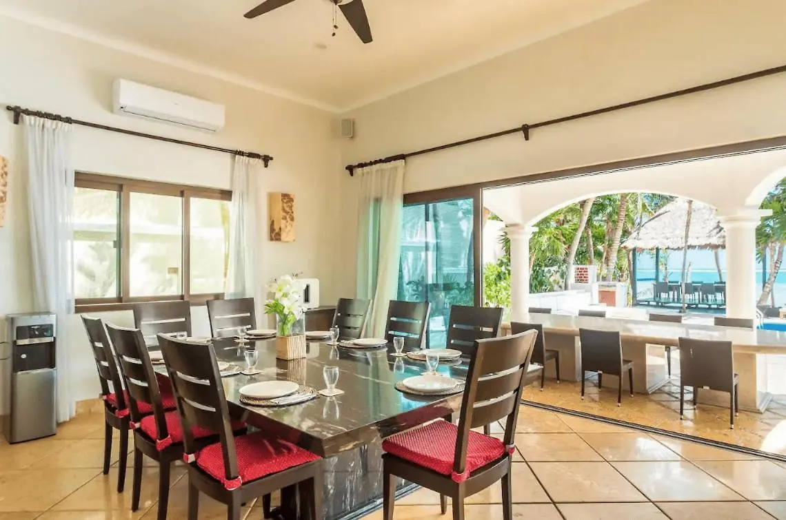 Villa Beachfront Hacienda Soliman Bay By Tripintravel Tulum