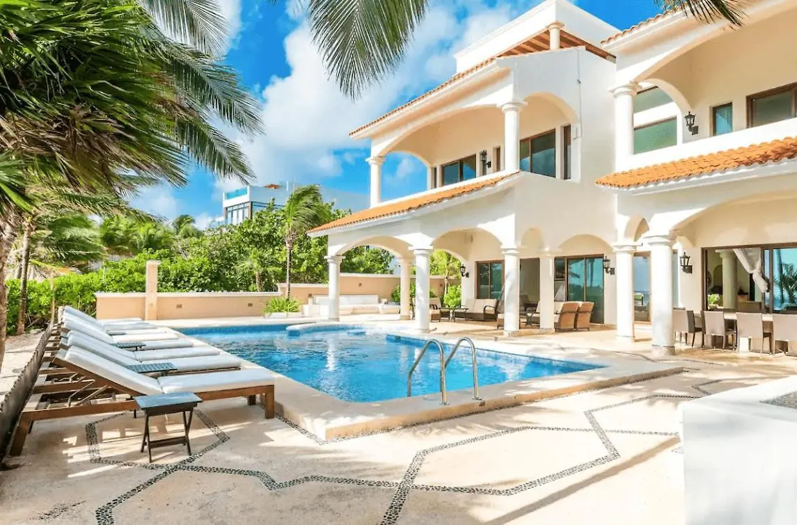 Villa Beachfront Hacienda Soliman Bay By Tripintravel Tulum